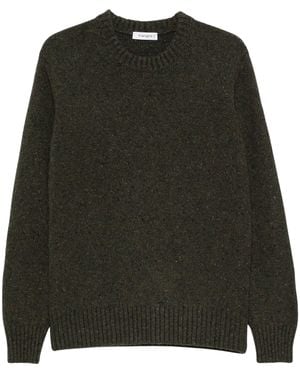 Kangra Flecked-Knit Crew-Neck Jumper - Green