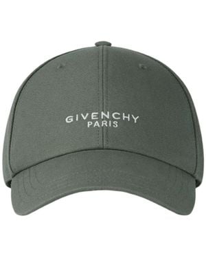Givenchy Hat With Embroidery - Green