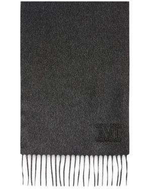 Max Mara Cashmere Scarf - Black