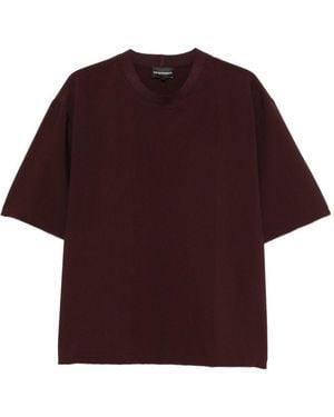 Emporio Armani Oversized T-Shirt - Red