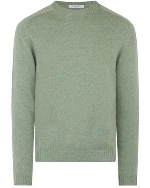 Boglioli Maglione A Collo Rotondo - Verde