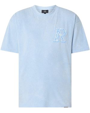 Represent Western Initial T-Shirt - Blue