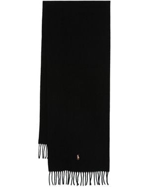 Polo Ralph Lauren Wool Scarf - Black