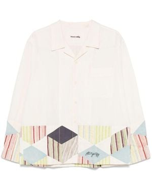 STORY mfg. Greetings Shirt Ls - White