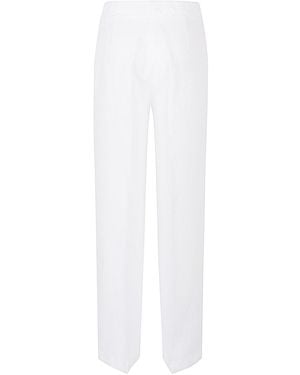 Via Masini 80 Pantalone - Bianco