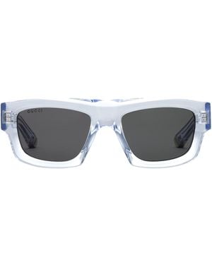 Gucci Rectangular Sunglasses - Grey