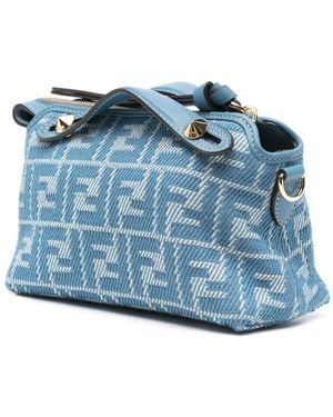 Fendi By The Way Mini Leather Handbag - Blue