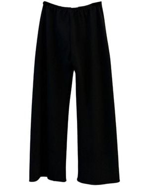 The Row Gala Wige Leg Trousers - Black