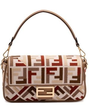 Fendi Baguette Shoulder Bag - Metallic