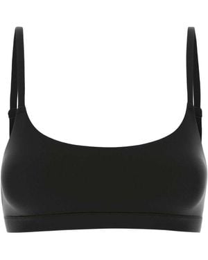 Skims Bralette A Scollo Tondo - Nero