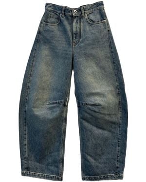 Loewe Barrel Denim Jeans - Blue