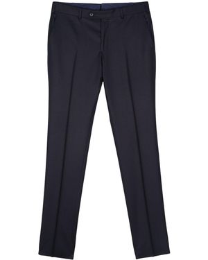 Luigi Bianchi Wool Trousers - Blue