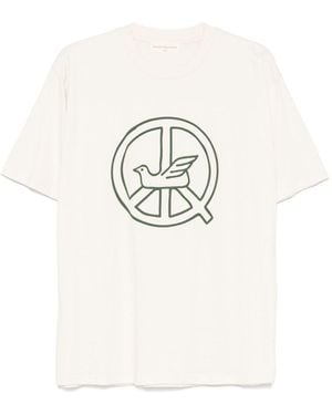 Museum of Peace & Quiet T-Shirt Peacful Dove - White