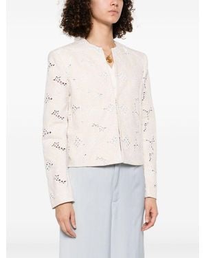 Genny Cotton Blazer - Natural