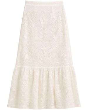 Antik Batik Carioca Skirt - White