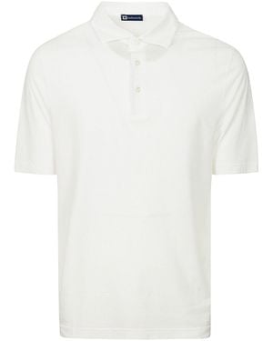 Filippo De Laurentis Cotton Polo Shirt - White