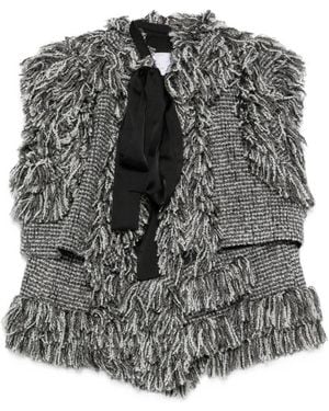 Sacai Wool Vest - Grey