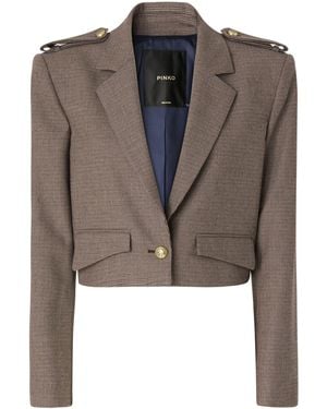 Pinko Manna Blazer - Brown