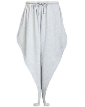 Alaïa Cotton Triangle Trousers - Grey