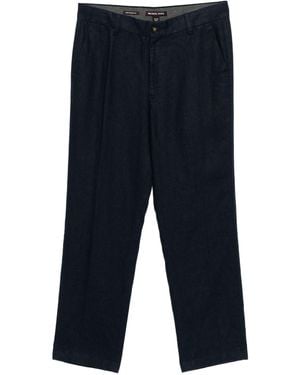 Michael Kors Woven Trousers - Blue
