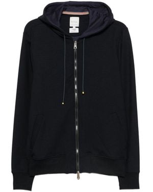 Paul Smith Cotton Blend Hoodie - Black