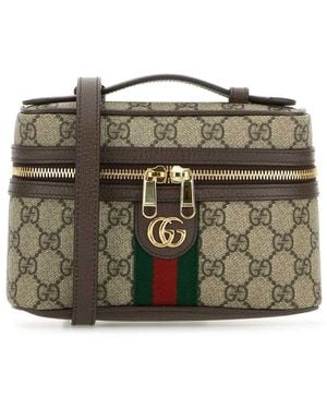 Gucci Ophidia Gg Mini Bag - Brown