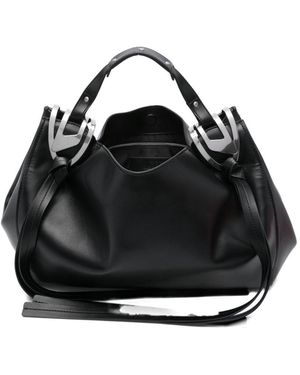 DIESEL Knot Medium Handbag - Black