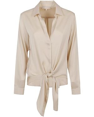 Silk95five Thai Silk Shirt - Natural