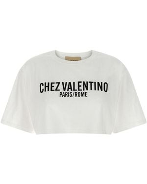 Valentino Chez Cotton T-Shirt - White