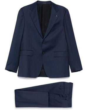Tagliatore Complete With Brooch Detail - Blue
