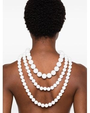 ALESSANDRO ENRIQUEZ Pearl Necklace - Black
