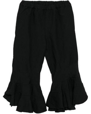 Comme des Garçons Cropped Trousers - Blue