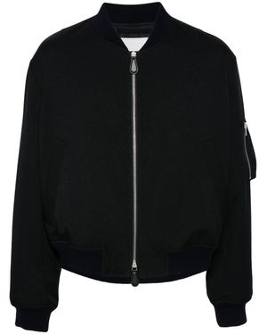 Jil Sander Bomber Imbottito - Nero