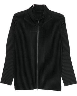 Homme Plissé Issey Miyake Pleated Shirt - Black