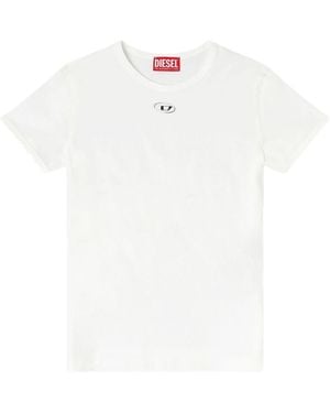 DIESEL Logo Cotton T-Shirt - White