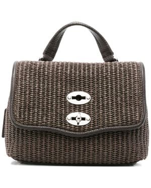 Zanellato Postina Vimini Baby Handbag - Black