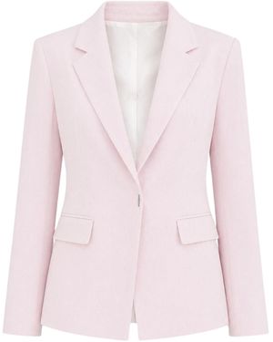 BOSS Single-Breasted Jacket - Pink