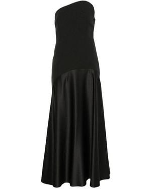 Solace London Edison Midi Dress - Black