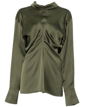 TOTEME Slouchy Blouse - Green