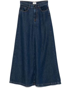 P.A.R.O.S.H. Jeans Denim Largo - Blu