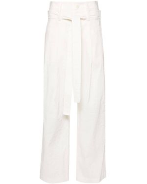 Issey Miyake Pinces Trousers - White