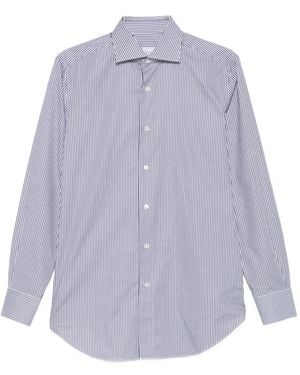 Brioni Cotton Shirt - Purple