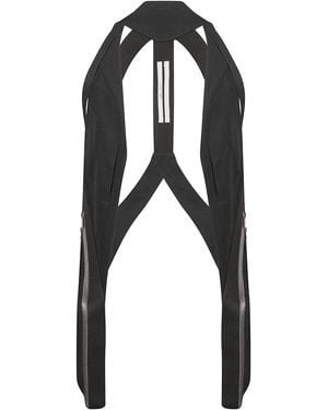 Rick Owens Temple Vest - Black