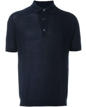 John Smedley Polo Roth - Blue