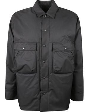 Comme des Garçons Flap-Pocket Jacket With Minimalist Aesthetic - Black