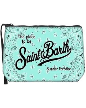 MC2 Saint Barth Aline Clutch Bag - Green