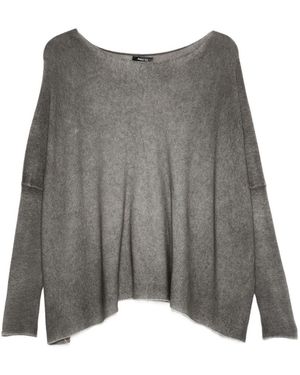 Avant Toi Cahsmere Oversized Jumper - Grey