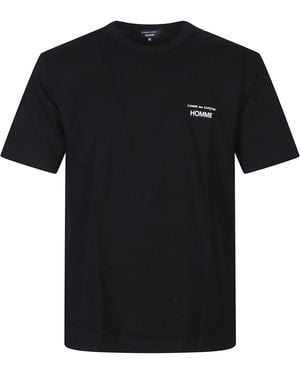 Comme des Garçons T-Shirt With Logo - Black