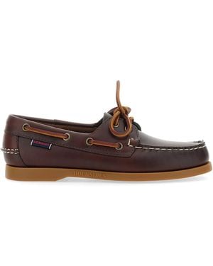 Sebago Mocassino Docksides Portland Waxed - Marrone