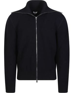 Bottega Veneta Zip-Up Cardigan - Black